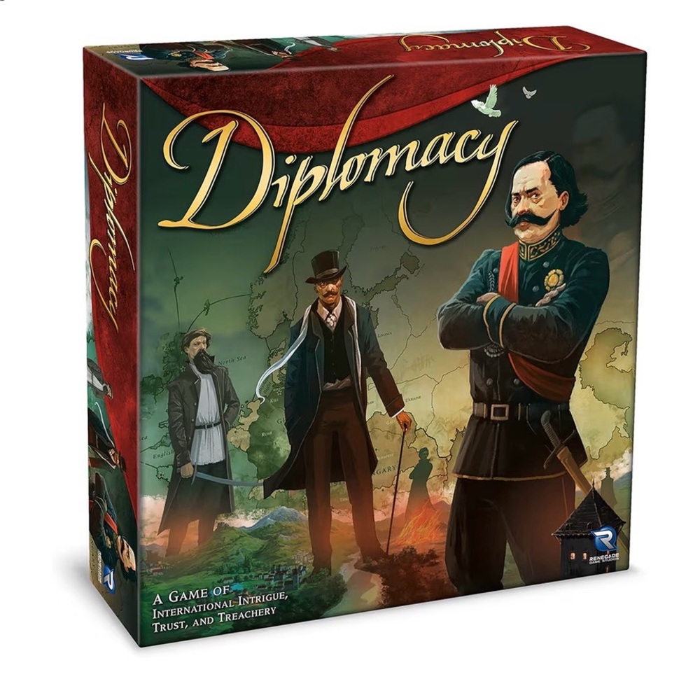 Diplomacy Board Game - Multicolor by